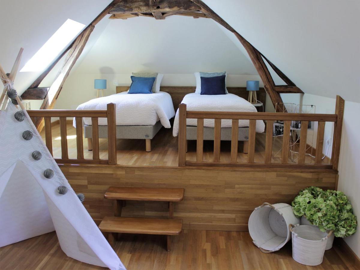 Chambre D'Hotes Les Rives De La Tronne Mer Exterior foto
