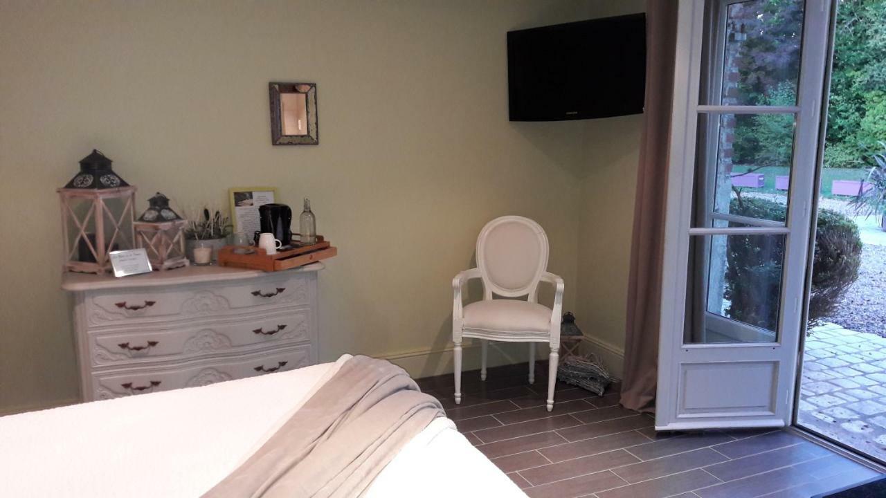 Chambre D'Hotes Les Rives De La Tronne Mer Exterior foto